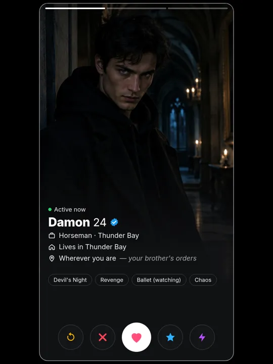 Damon Torrance profile card