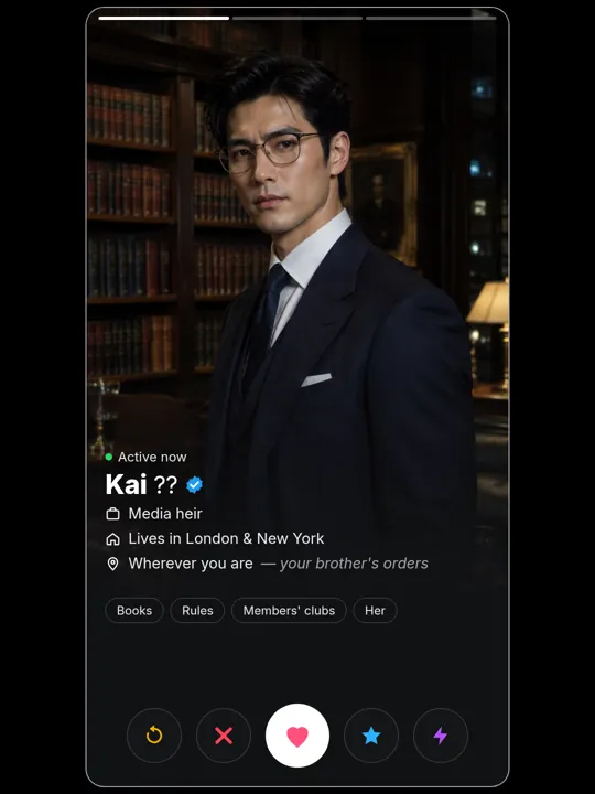 Kai Young profile card