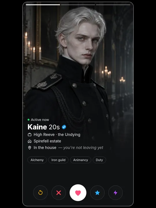 Kaine Ferron profile card