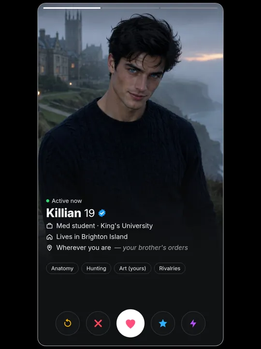 Killian Carson profile card
