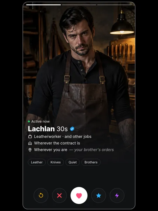 Lachlan Kane profile card