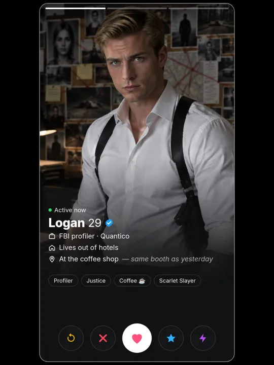 Logan Bennett profile card