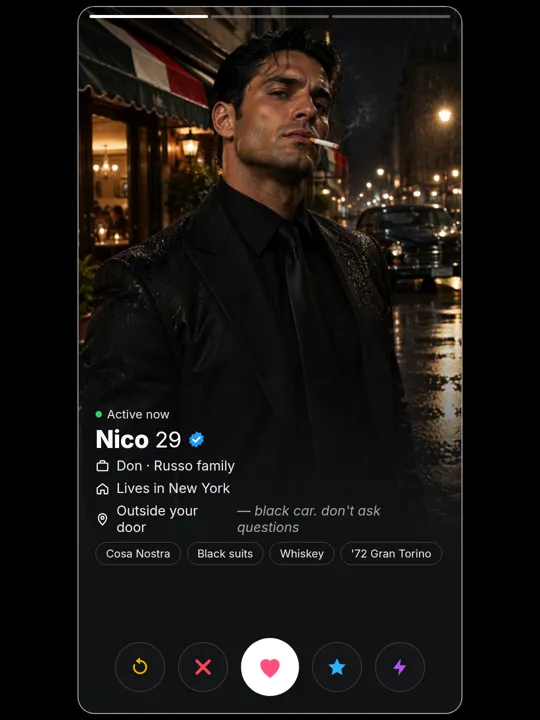 Nico Russo profile card