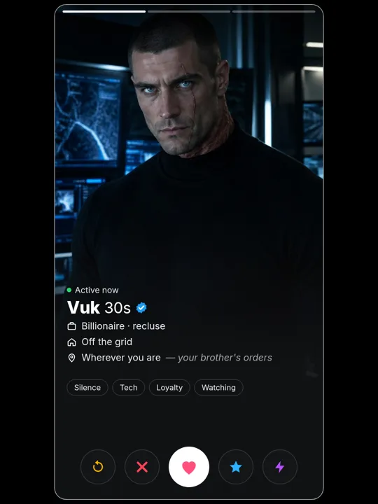 Vuk Markovic profile card