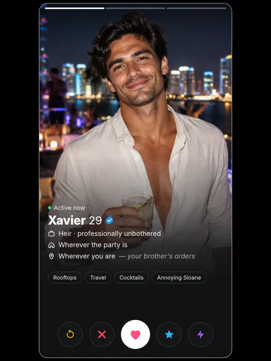 Xavier Castillo profile card