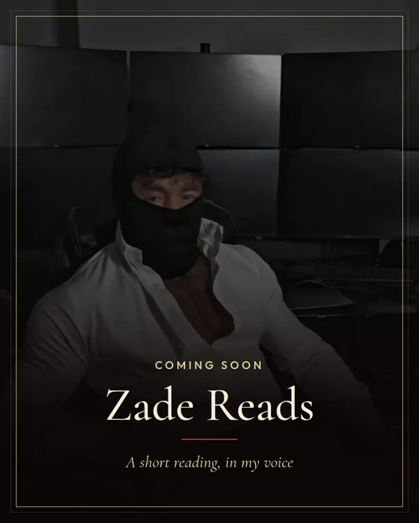 Zade Reads audio